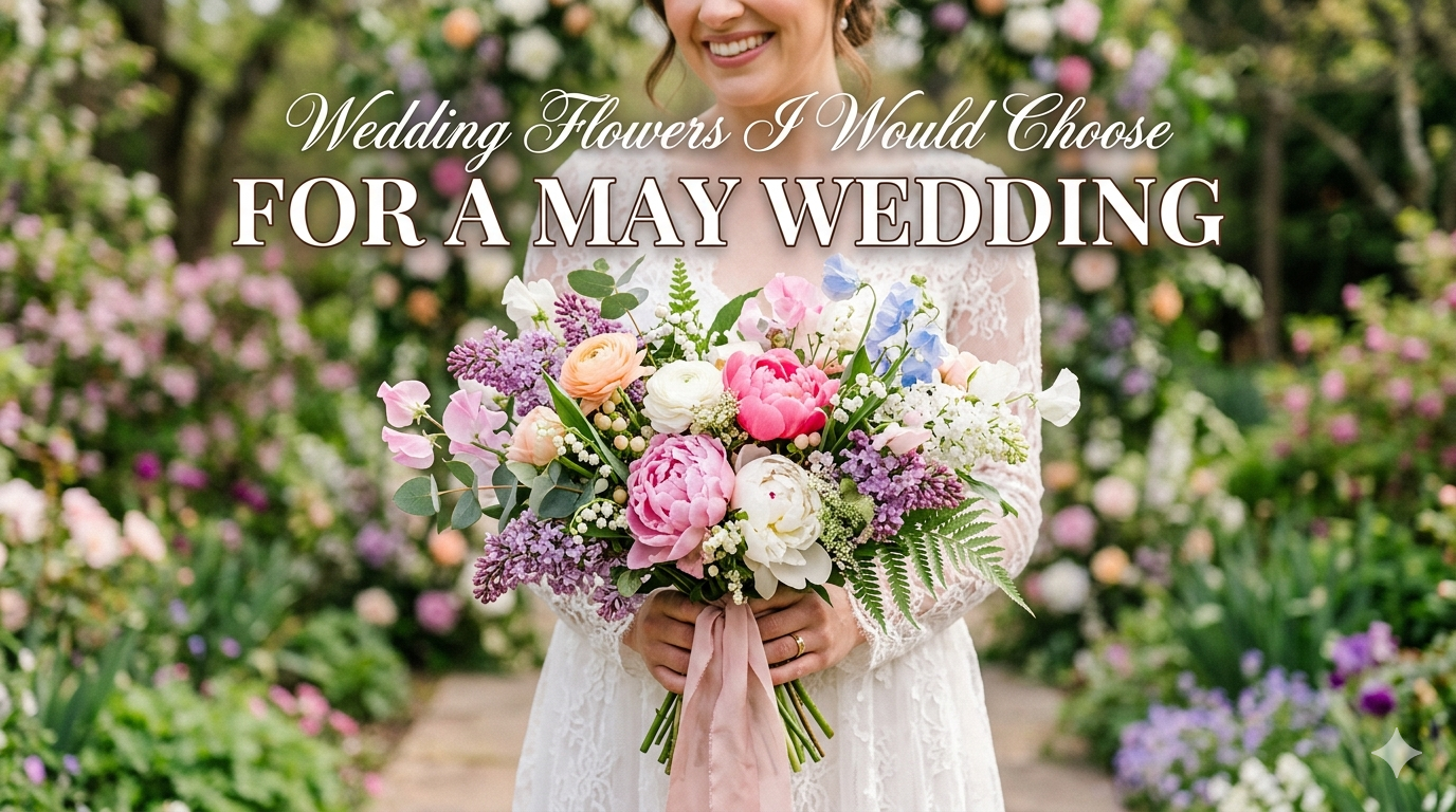 Wedding Flowers I Would Choose for a May Wedding